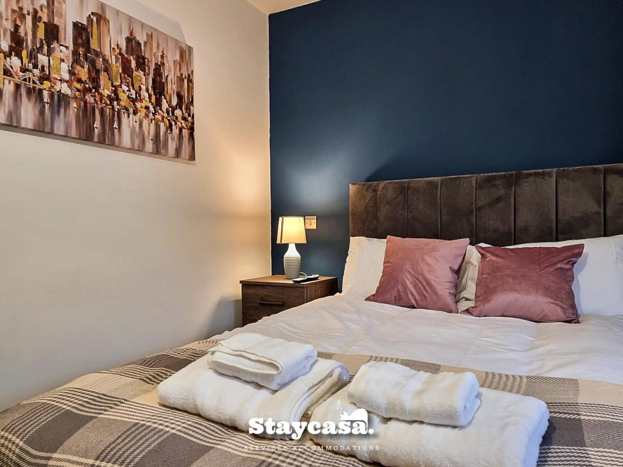 Delightful Spacious Haven With Large Driveway Mánchester Exterior foto